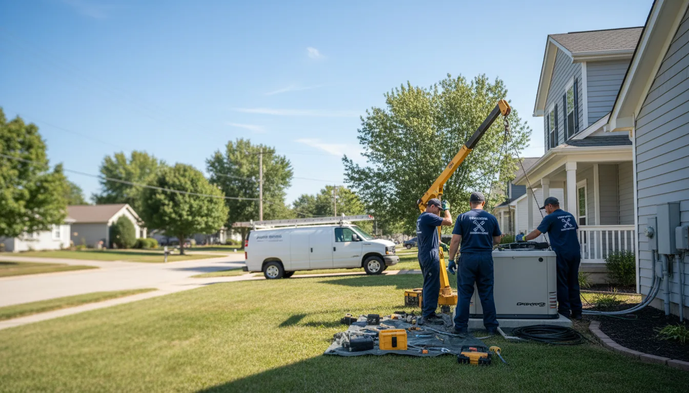 Generator Installation in Red Rock, OK near me